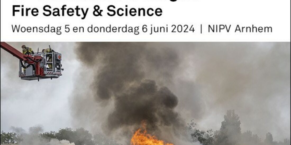 Congres Fire Safety & Science | 5 en 6 juni 2024