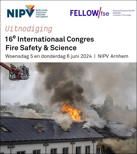 Congres Fire Safety & Science | 5 en 6 juni 2024