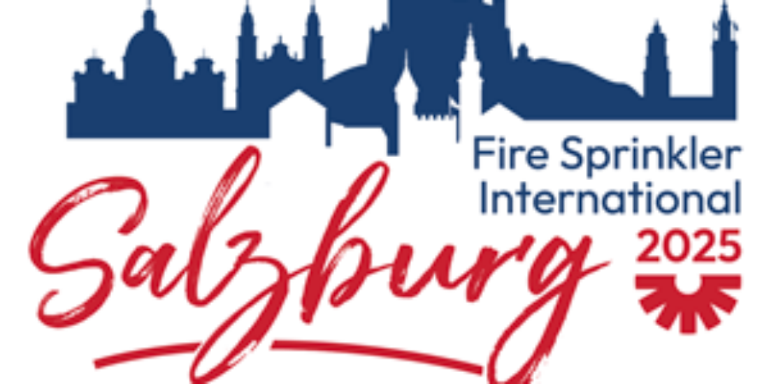 Fire Sprinkler International op 2 en 3 april 2025 Salzburg