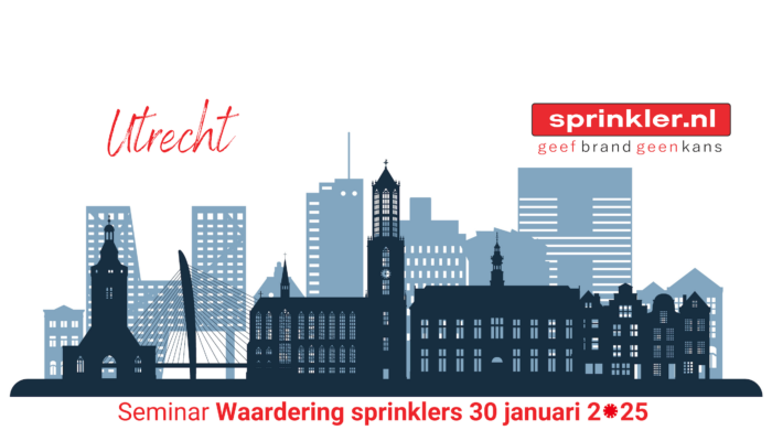 Meld u nu aan Seminar waardering sprinklers 30 januari 2025