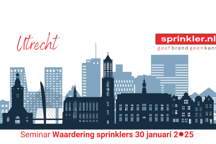 Meld u nu aan Seminar waardering sprinklers 30 januari 2025