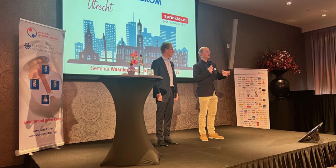 Seminar waardering sprinklers 30 januari 2025 een succes