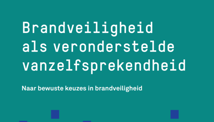 Lectorale rede “Voor een toekomstbestendige brandveiligheid moeten we nú bewuste keuzes maken”