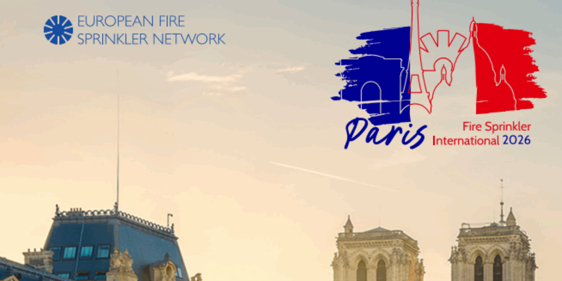 Fire Sprinkler International op 22 en 23 april 2026 Paris